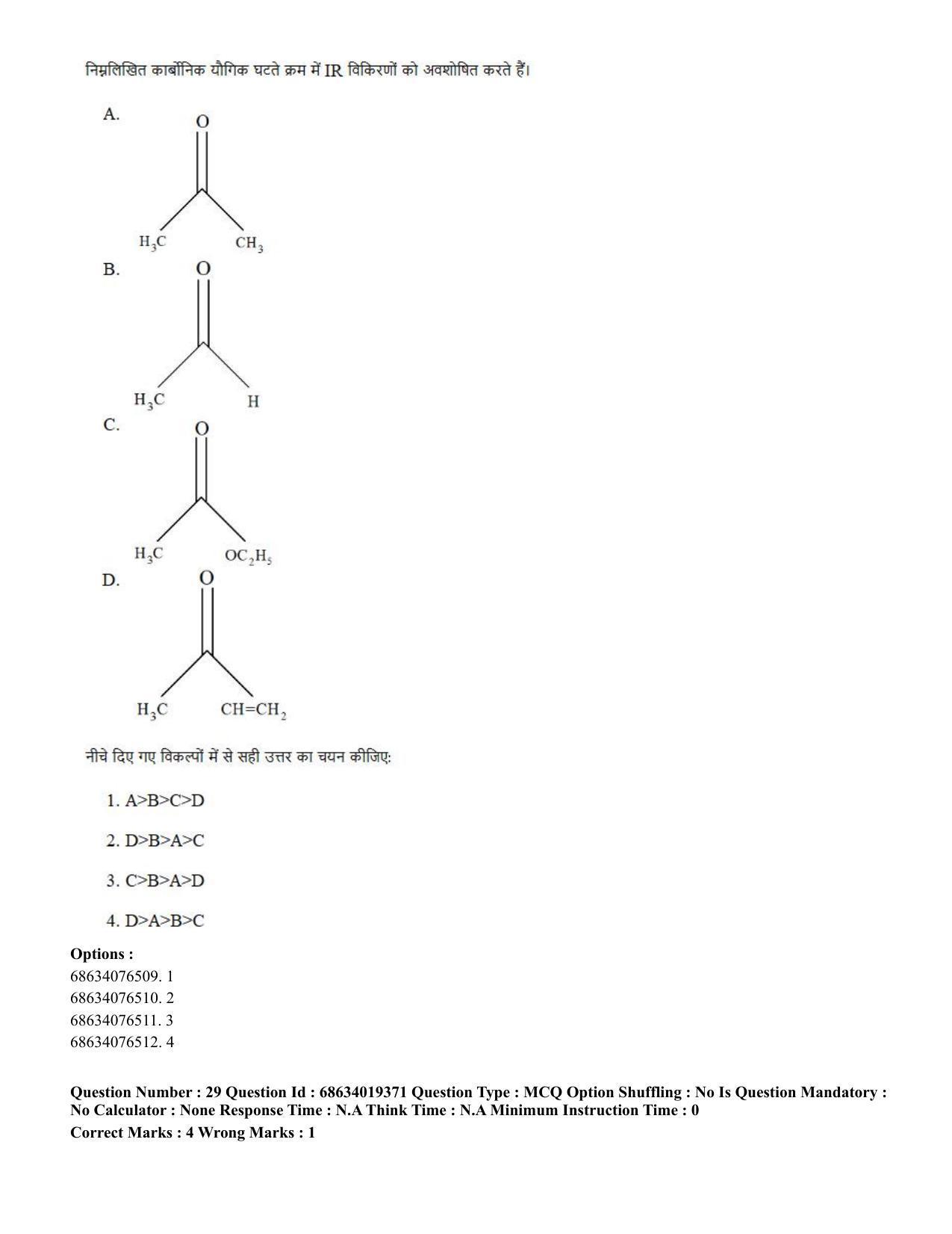 CUET PG 2023: SCQP23 – Pharmacy(HINDI) - Shift 2 (13-06-2023) Question Paper - Page 32