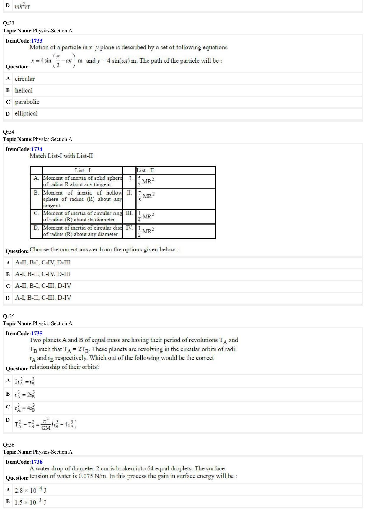 JEE Mains 2022: BTech English (Shift 1) 28-06-2022 Question Paper - Page 8