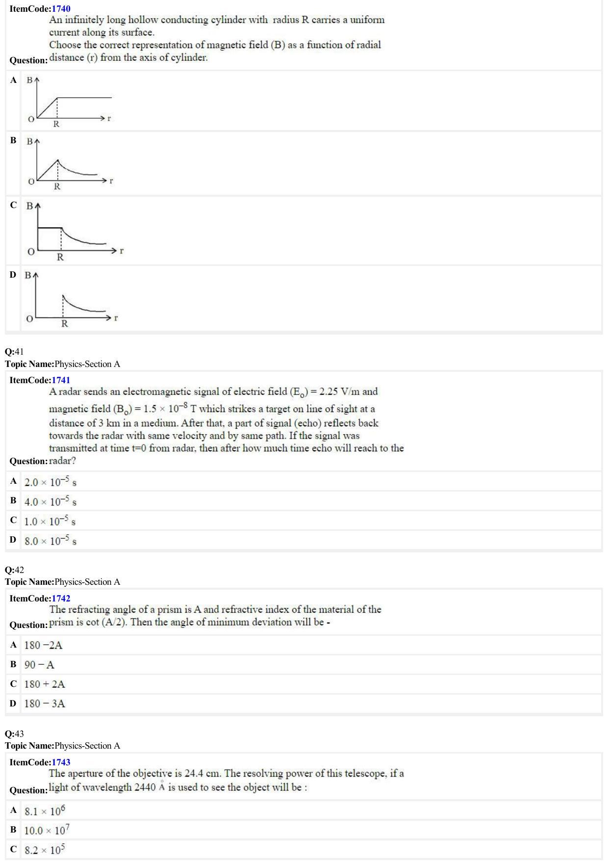 JEE Mains 2022: BTech English (Shift 1) 28-06-2022 Question Paper - Page 10