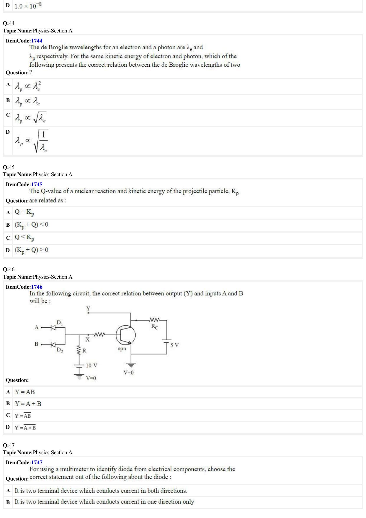 JEE Mains 2022: BTech English (Shift 1) 28-06-2022 Question Paper - Page 11