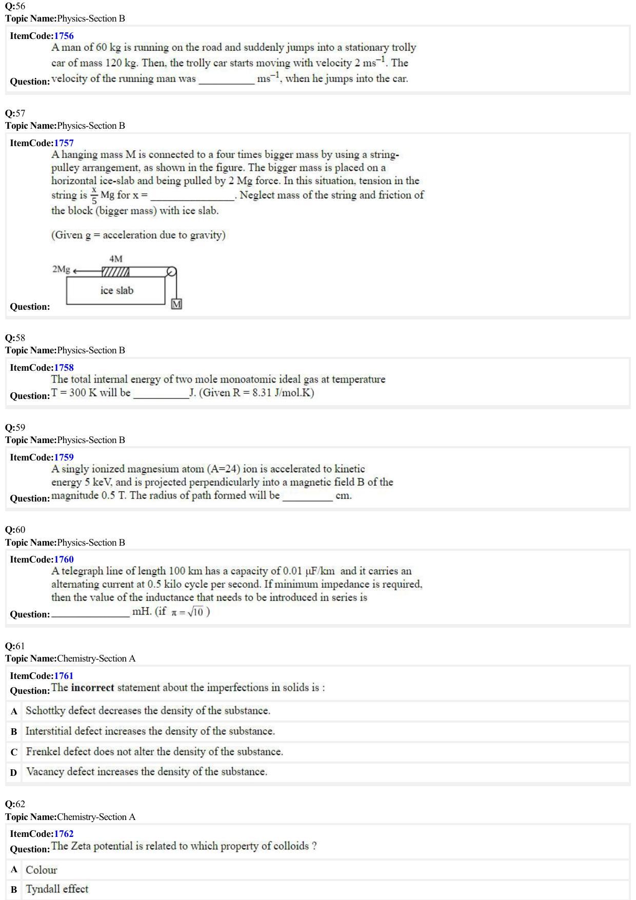 JEE Mains 2022: BTech English (Shift 1) 28-06-2022 Question Paper - Page 14