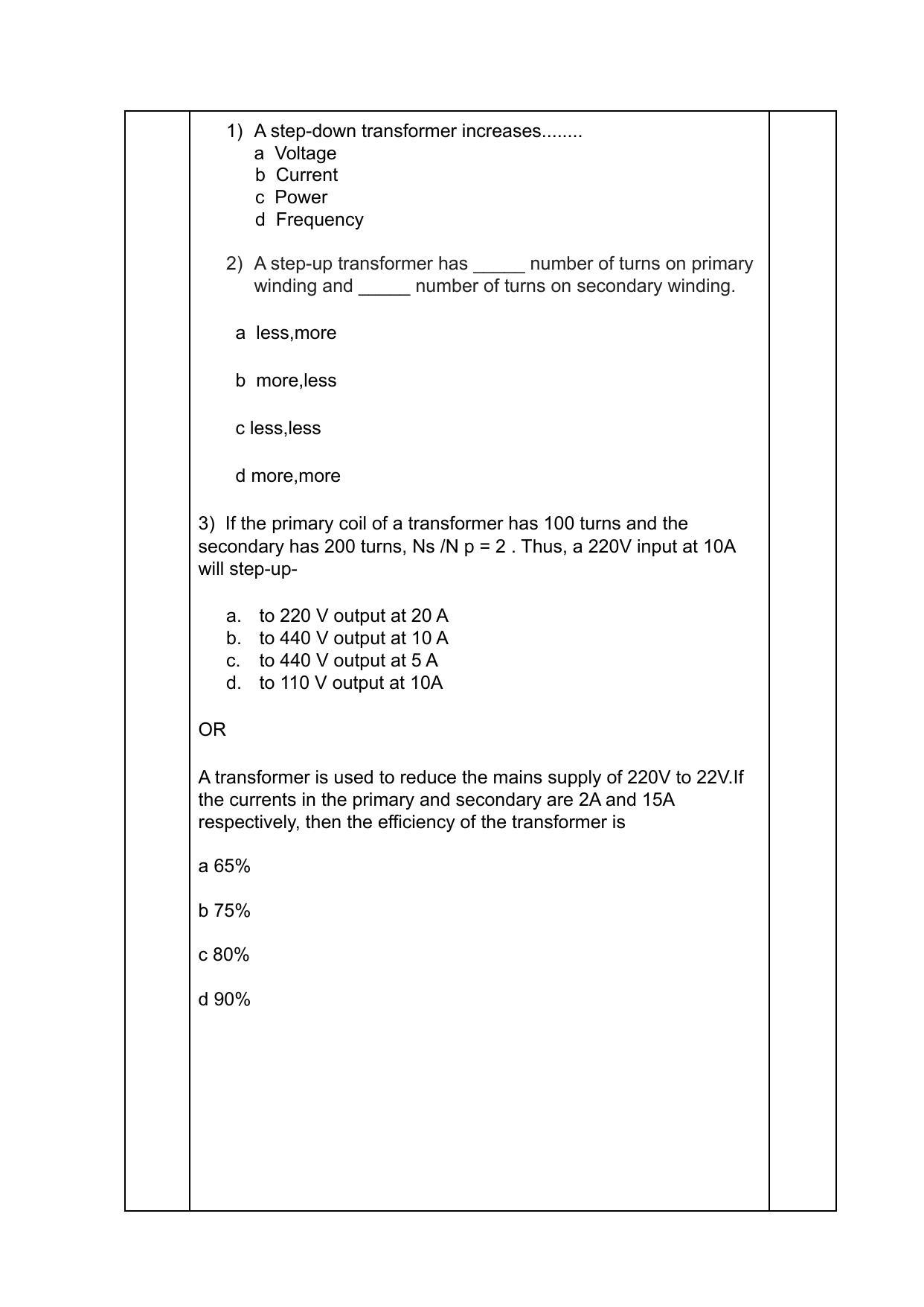 Edudel Class 12 Physics Sample Question Paper - Page 13