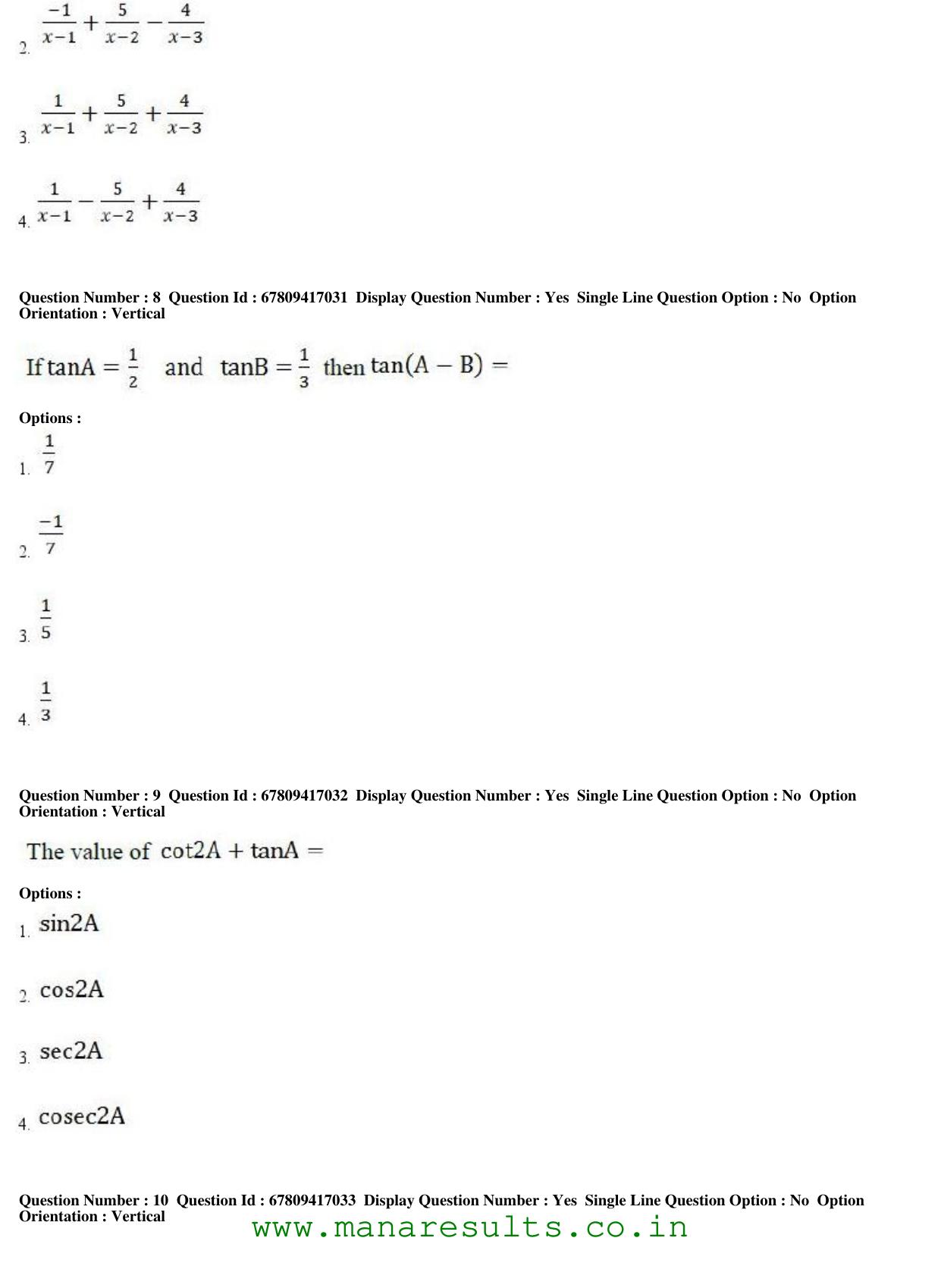 AP ECET 2018 - Chemical Engineering Old Previous Question Papers - Page 4