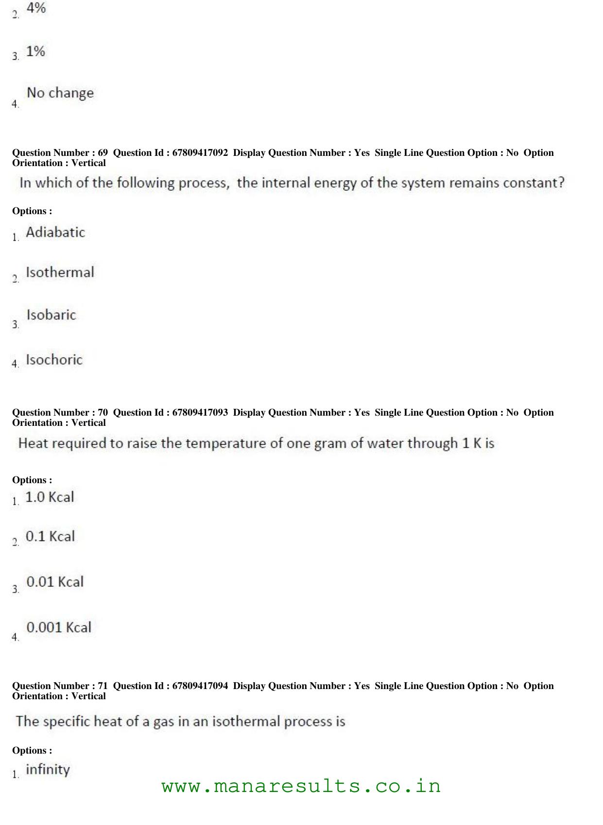 AP ECET 2018 - Chemical Engineering Old Previous Question Papers - Page 26
