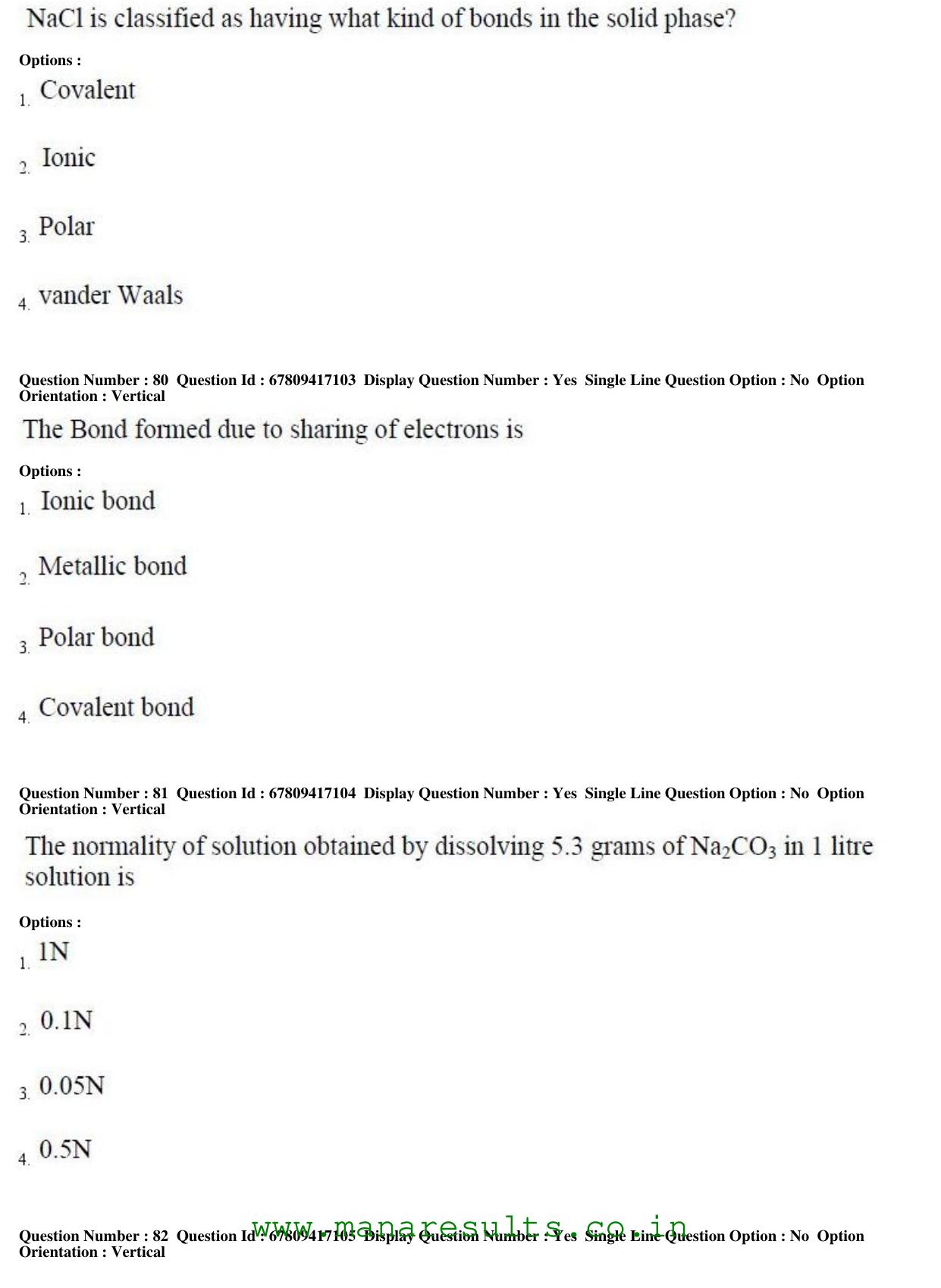 AP ECET 2018 - Chemical Engineering Old Previous Question Papers - Page 30