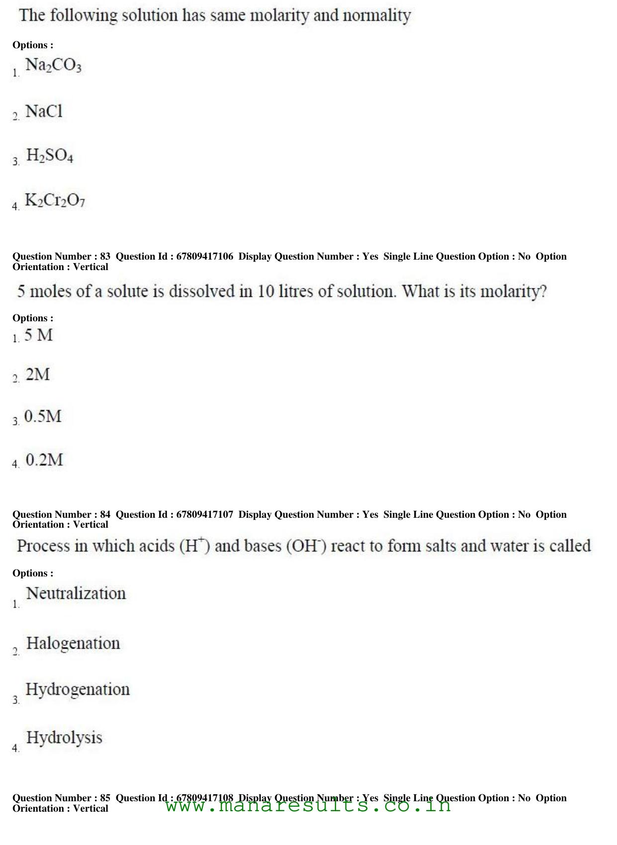 AP ECET 2018 - Chemical Engineering Old Previous Question Papers - Page 31