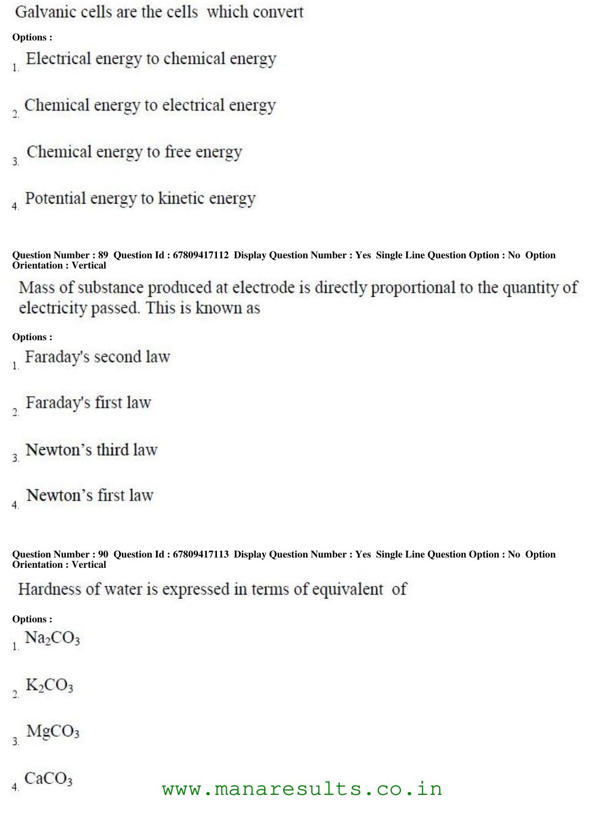 AP ECET 2018 - Chemical Engineering Old Previous Question Papers - Page 33