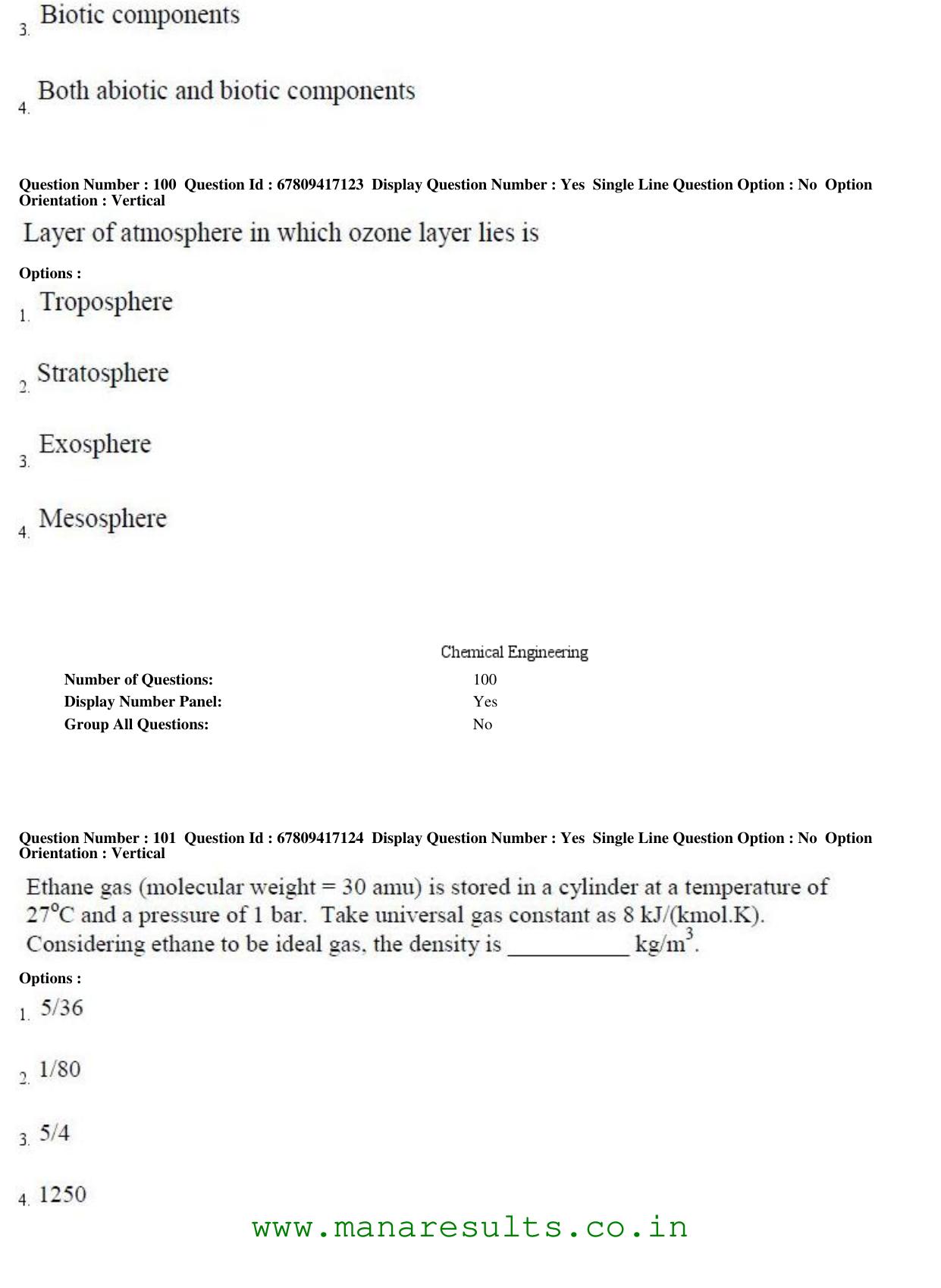 AP ECET 2018 - Chemical Engineering Old Previous Question Papers - Page 37