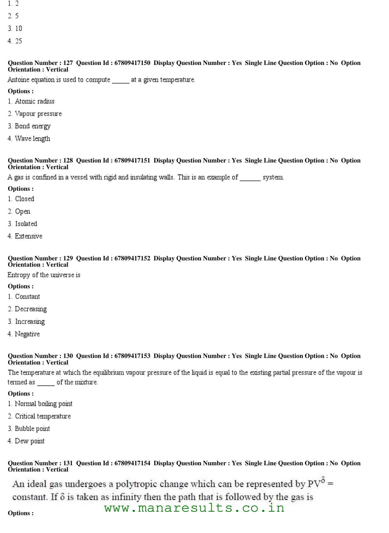 AP ECET 2018 - Chemical Engineering Old Previous Question Papers - Page 43