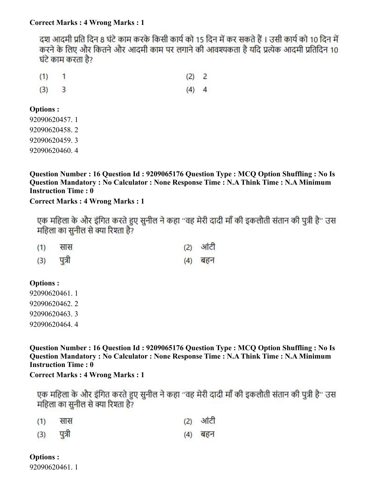 CUET PG 2023: HUQP03 – Applied Arts (Hindi)-Shift-2 (06-06-2023) Question Paper - Page 15