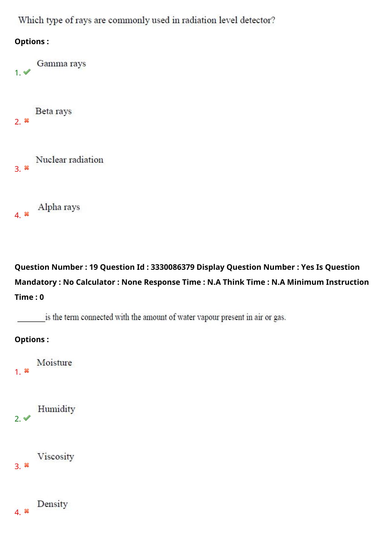 AP PGECET 2024 Instrumentation Question Paper with Preliminary Key - Page 13