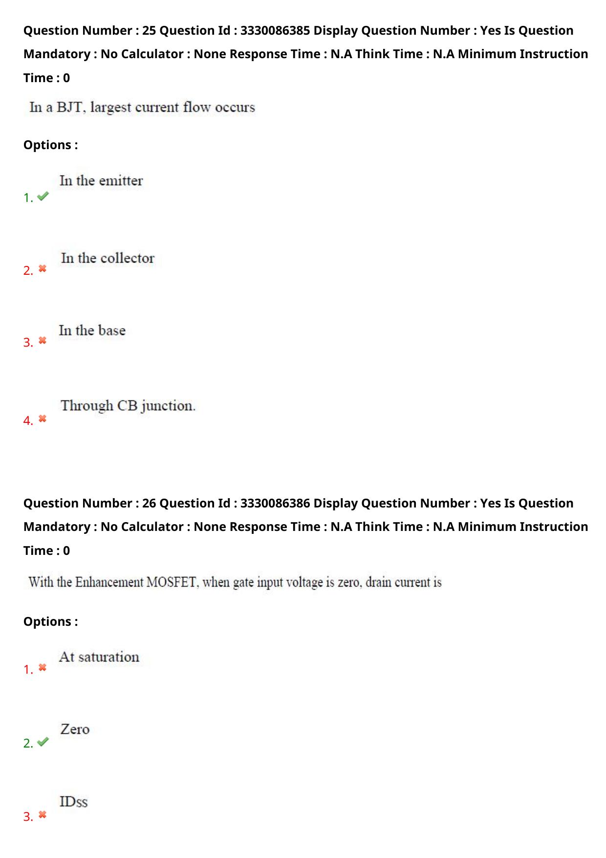 AP PGECET 2024 Instrumentation Question Paper with Preliminary Key - Page 17
