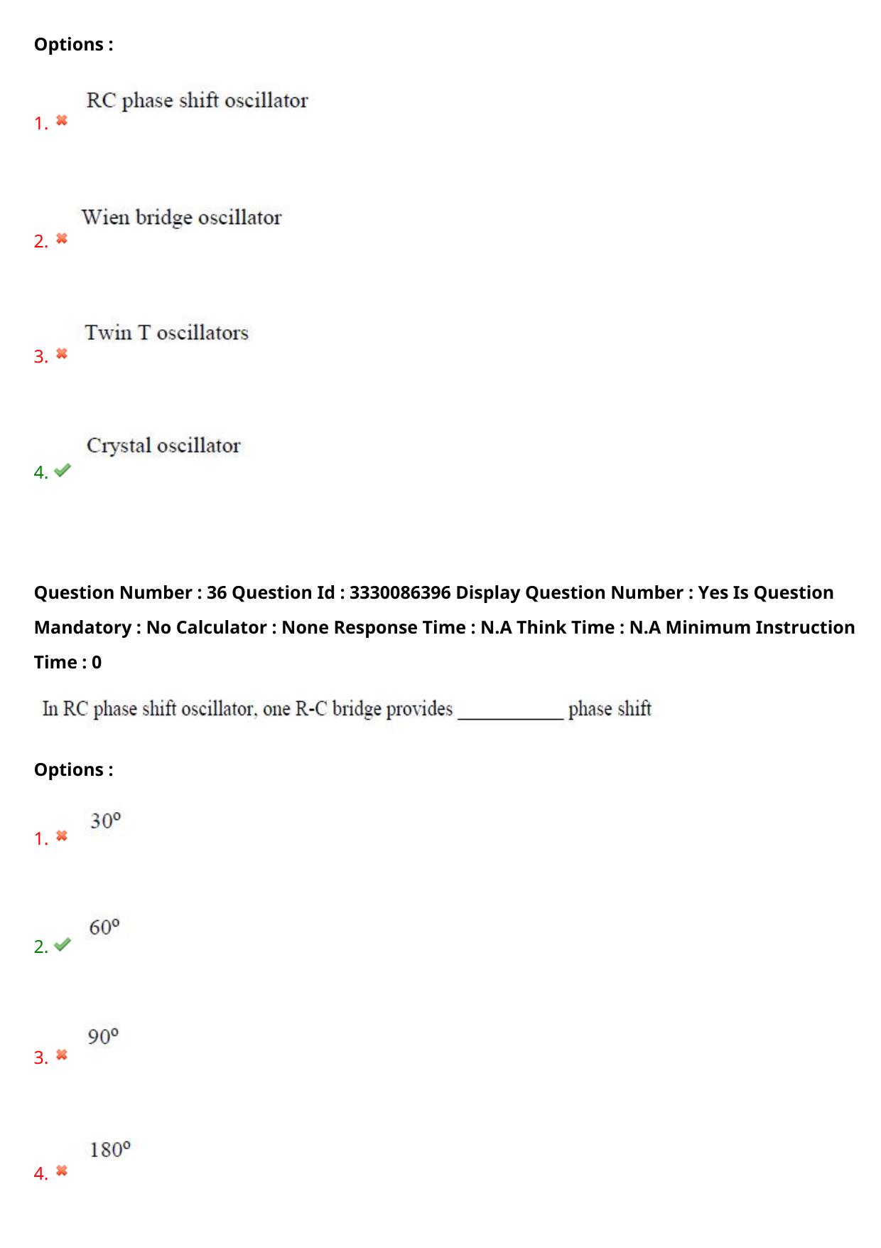 AP PGECET 2024 Instrumentation Question Paper with Preliminary Key - Page 23