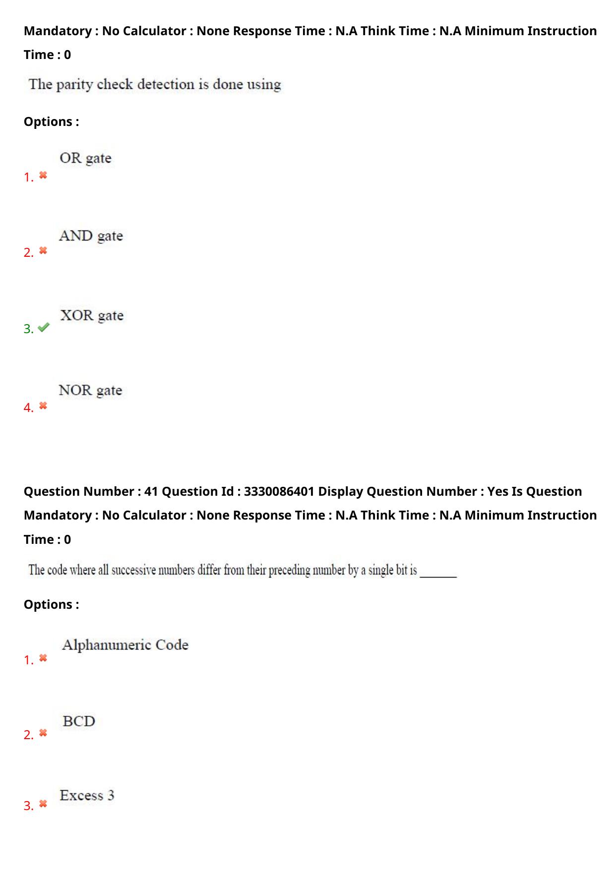 AP PGECET 2024 Instrumentation Question Paper with Preliminary Key - Page 26