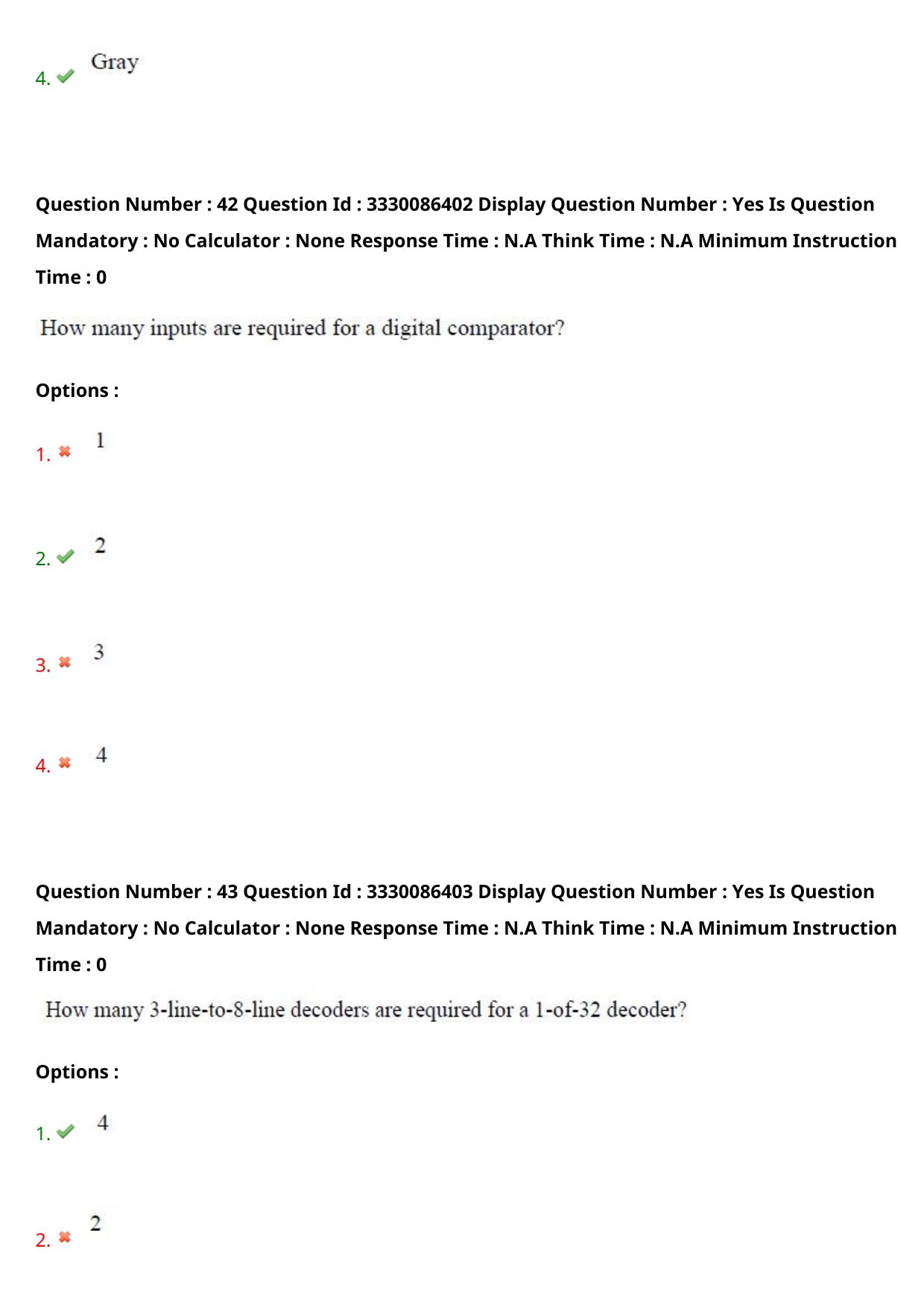 AP PGECET 2024 Instrumentation Question Paper with Preliminary Key - Page 27