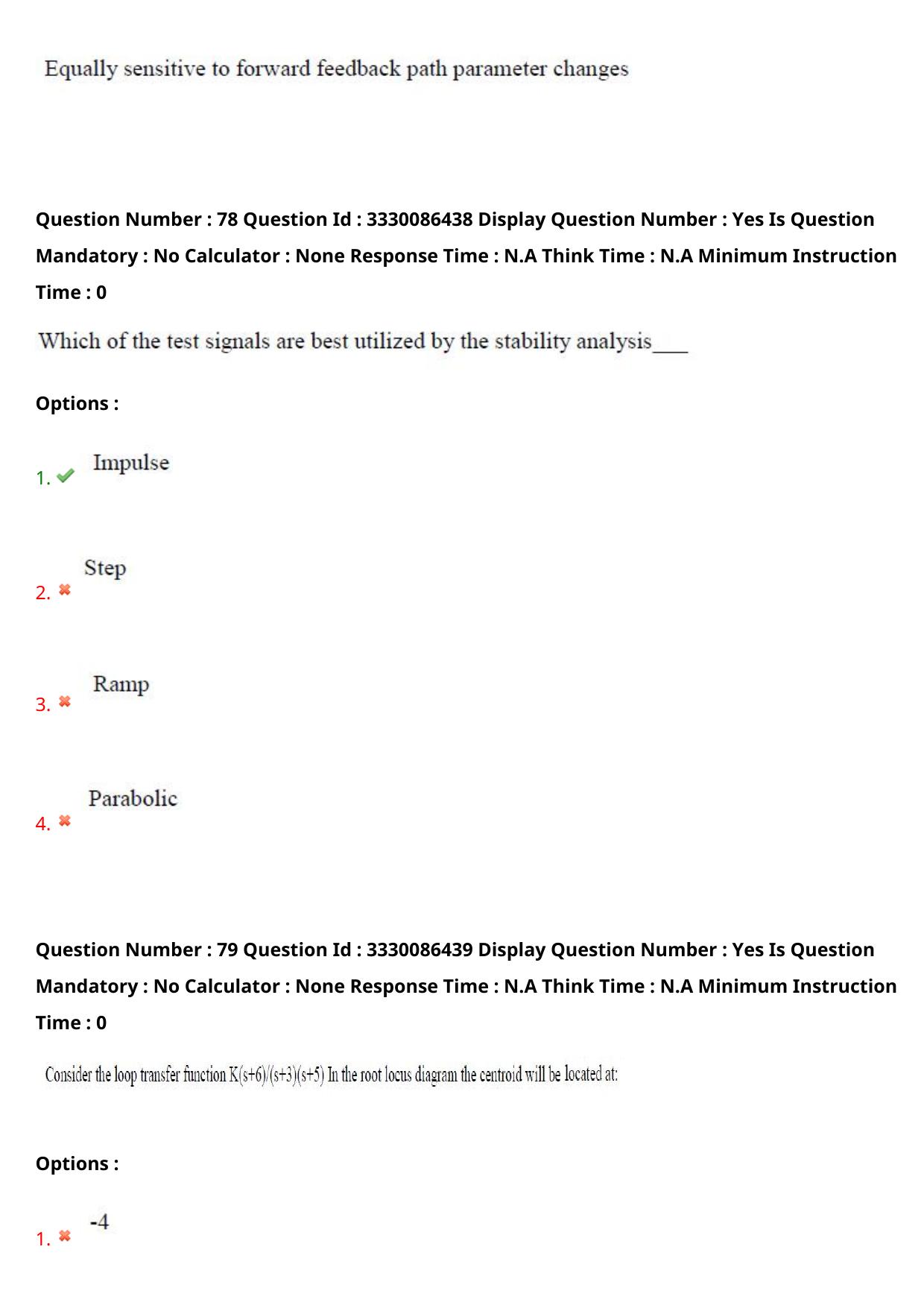 AP PGECET 2024 Instrumentation Question Paper with Preliminary Key - Page 49