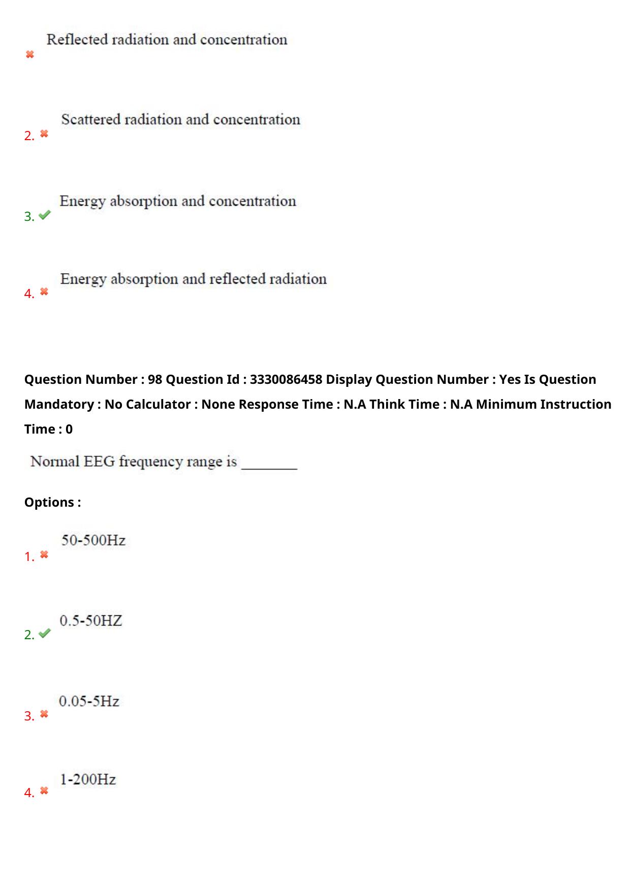 AP PGECET 2024 Instrumentation Question Paper with Preliminary Key - Page 61