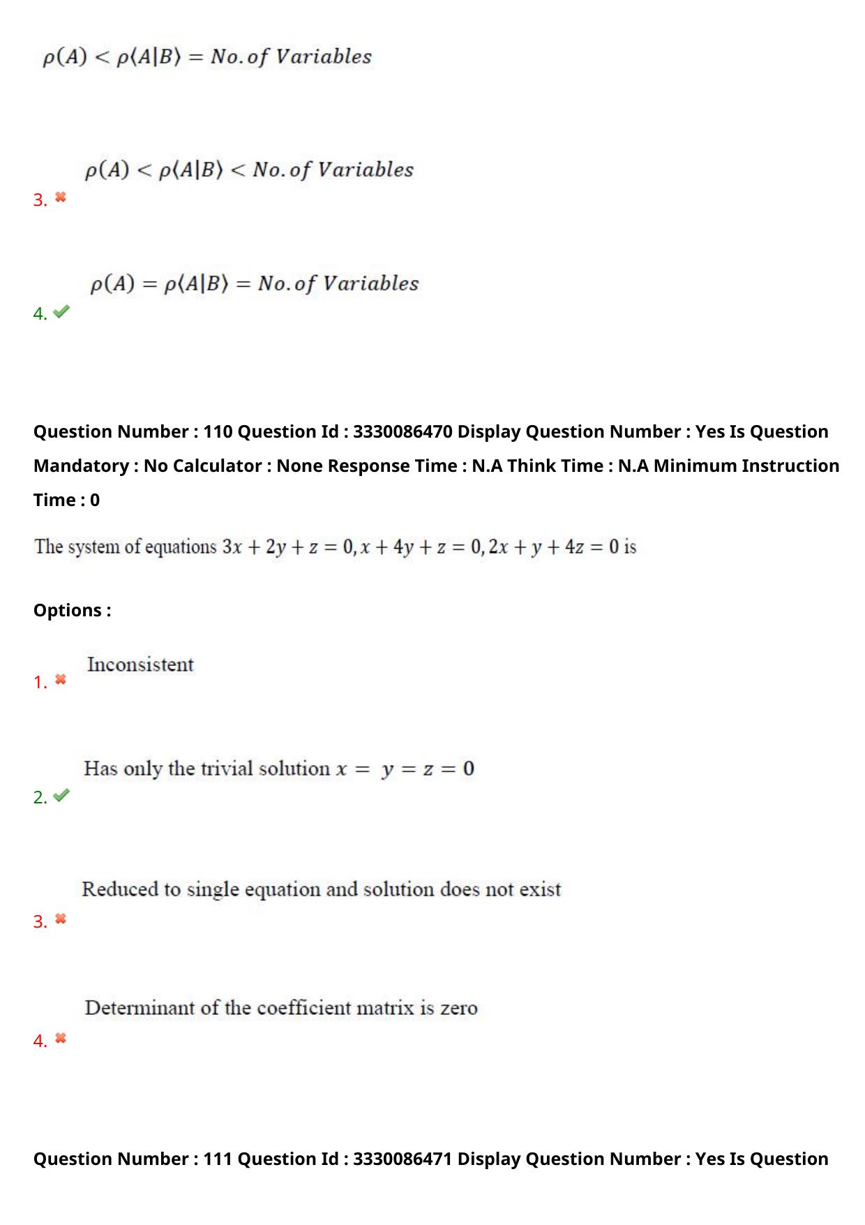 AP PGECET 2024 Instrumentation Question Paper with Preliminary Key - Page 69