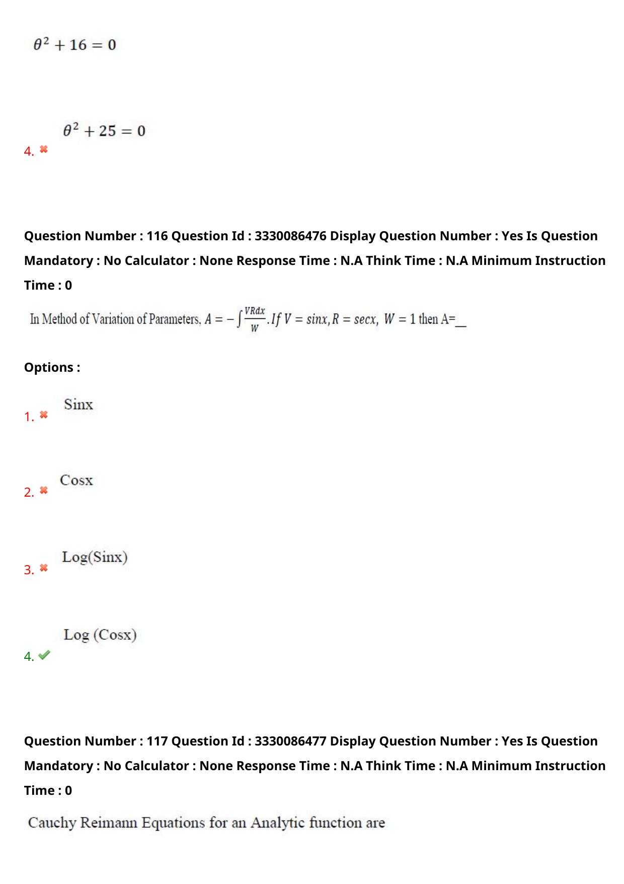 AP PGECET 2024 Instrumentation Question Paper with Preliminary Key - Page 73