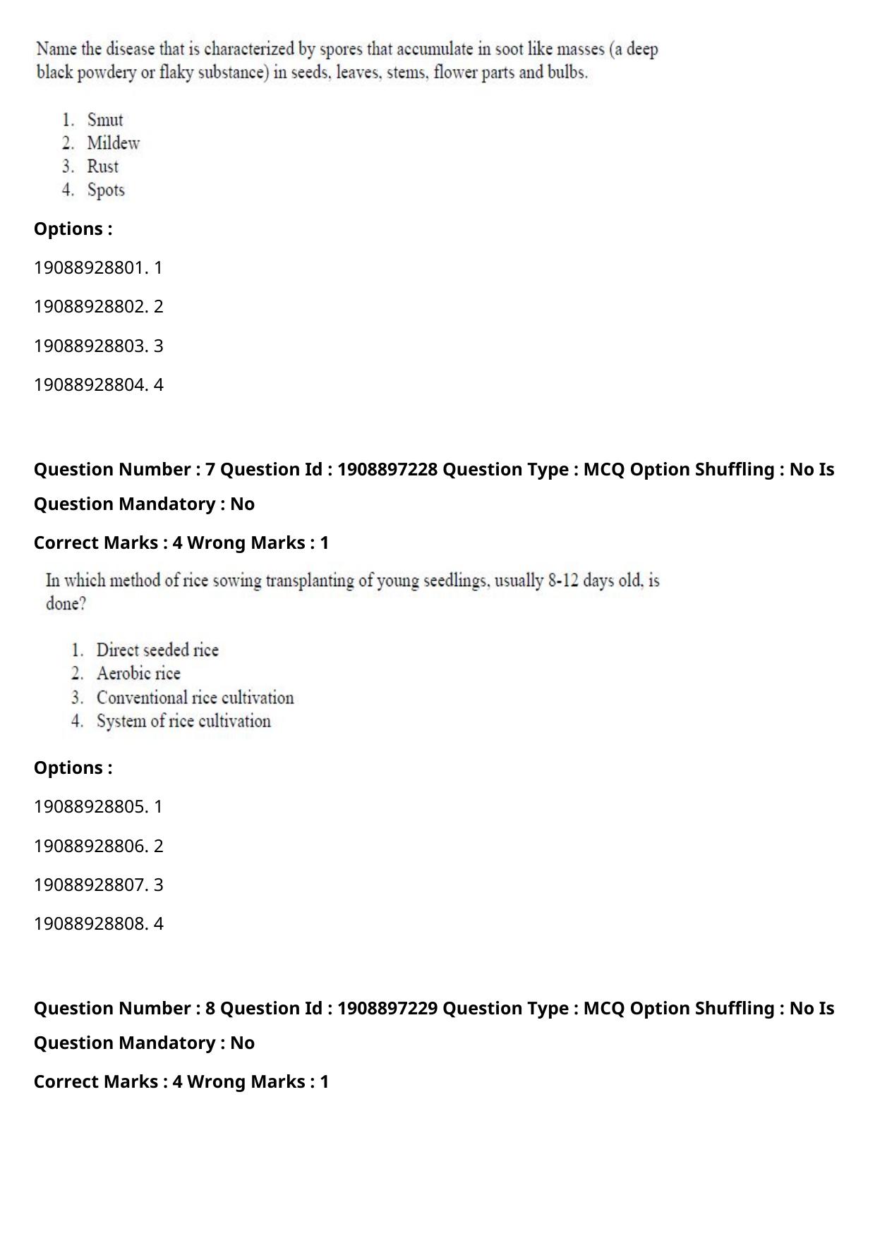 ICAR AIEEA PG 2021 HOME SCIENCE Question Paper - Page 5