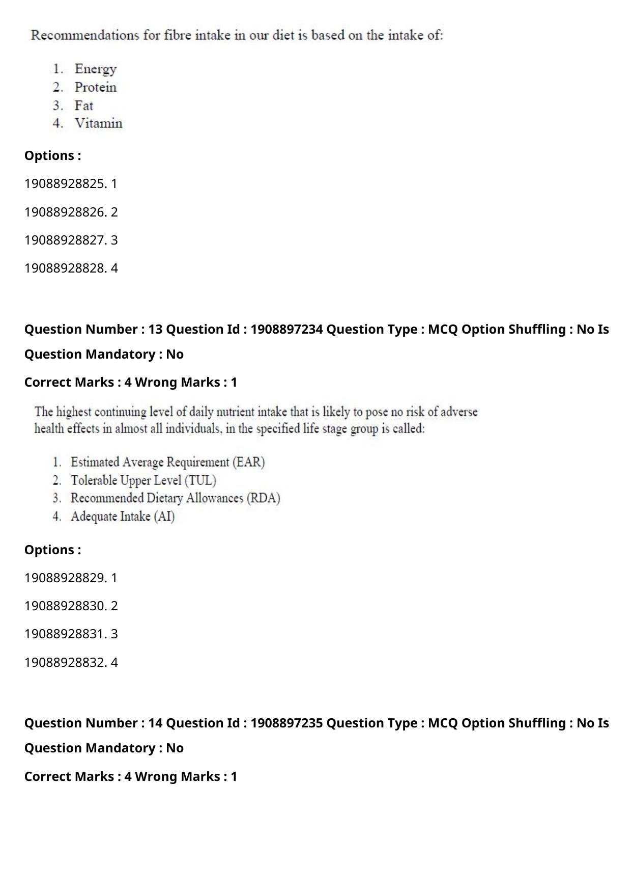 ICAR AIEEA PG 2021 HOME SCIENCE Question Paper - Page 8