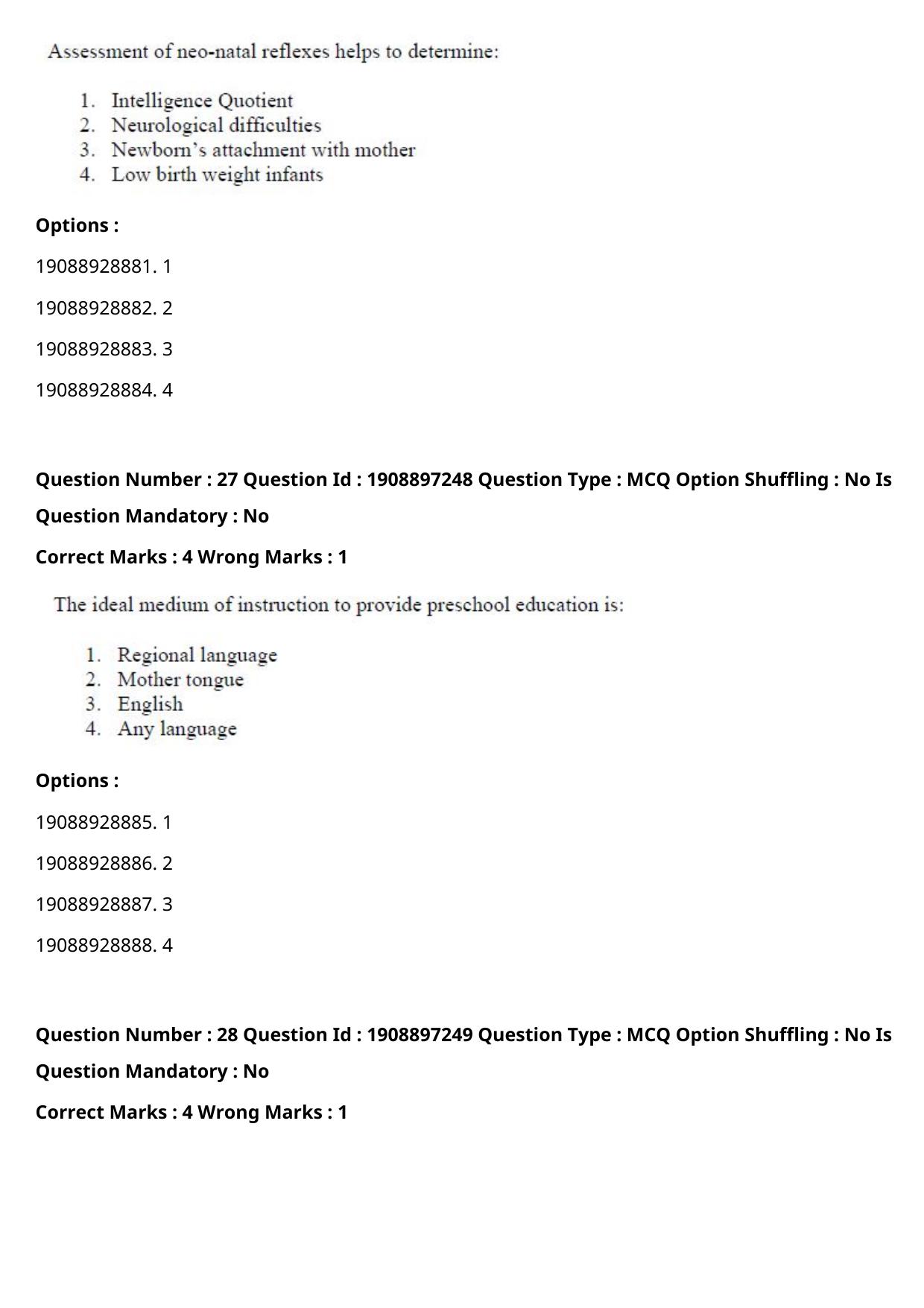 ICAR AIEEA PG 2021 HOME SCIENCE Question Paper - Page 15
