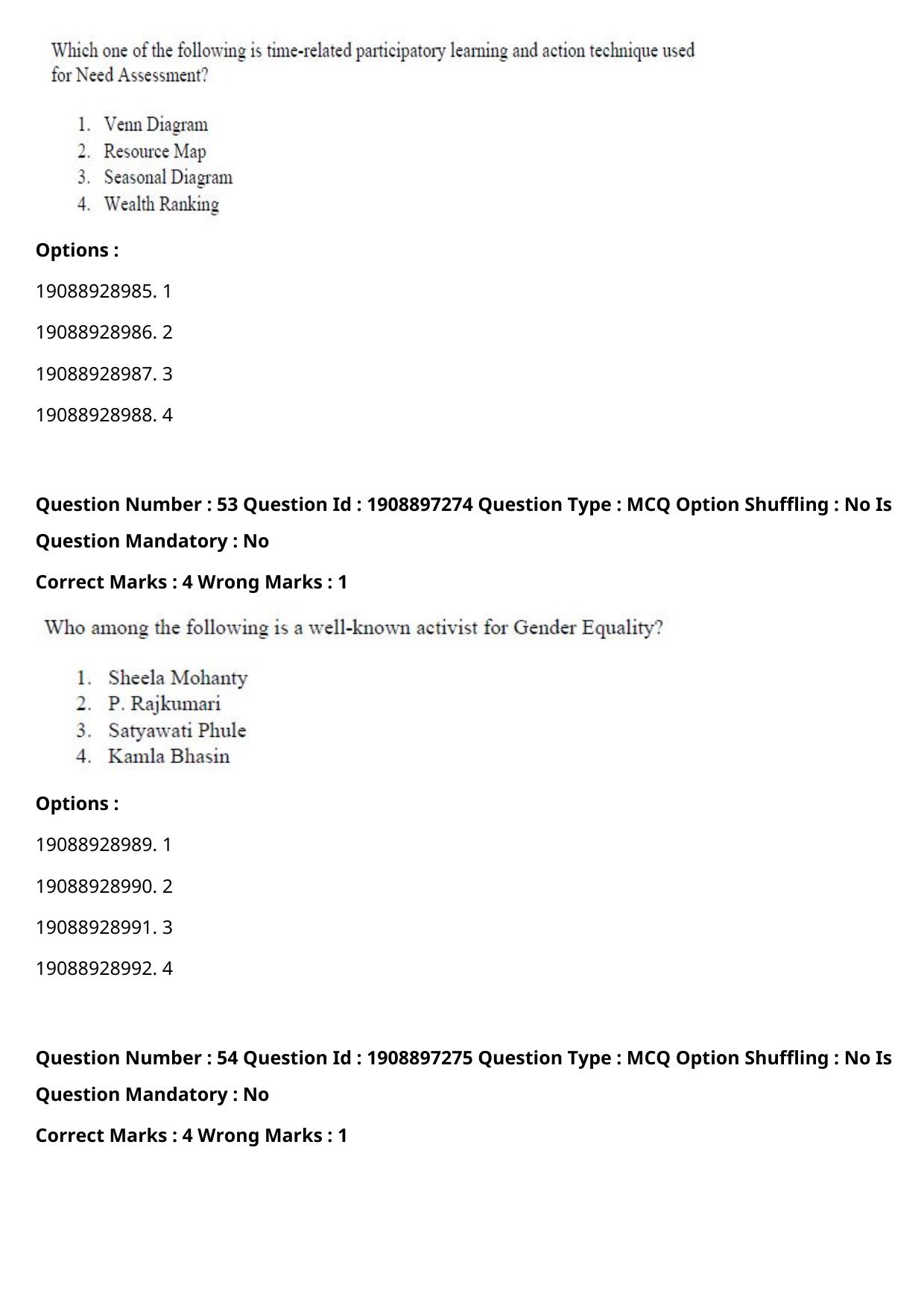 ICAR AIEEA PG 2021 HOME SCIENCE Question Paper - Page 28