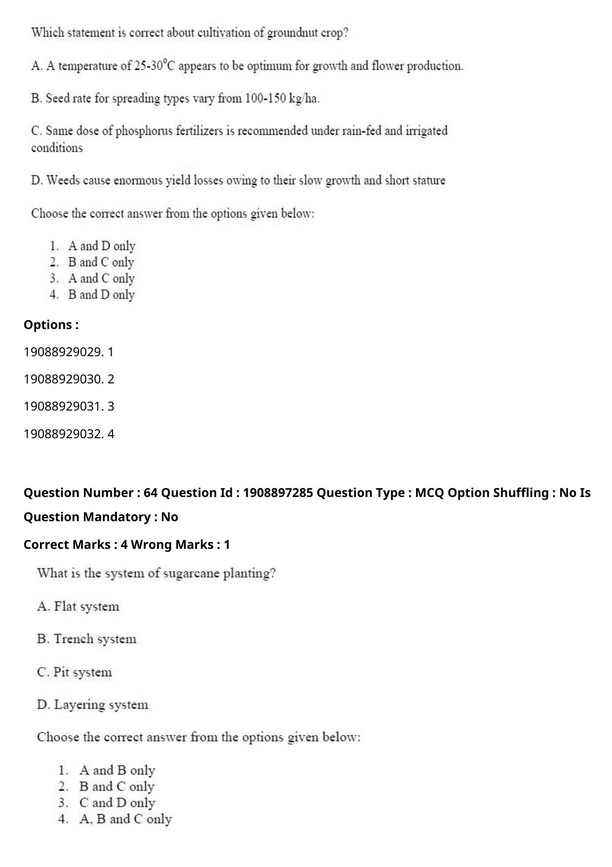 ICAR AIEEA PG 2021 HOME SCIENCE Question Paper - Page 34