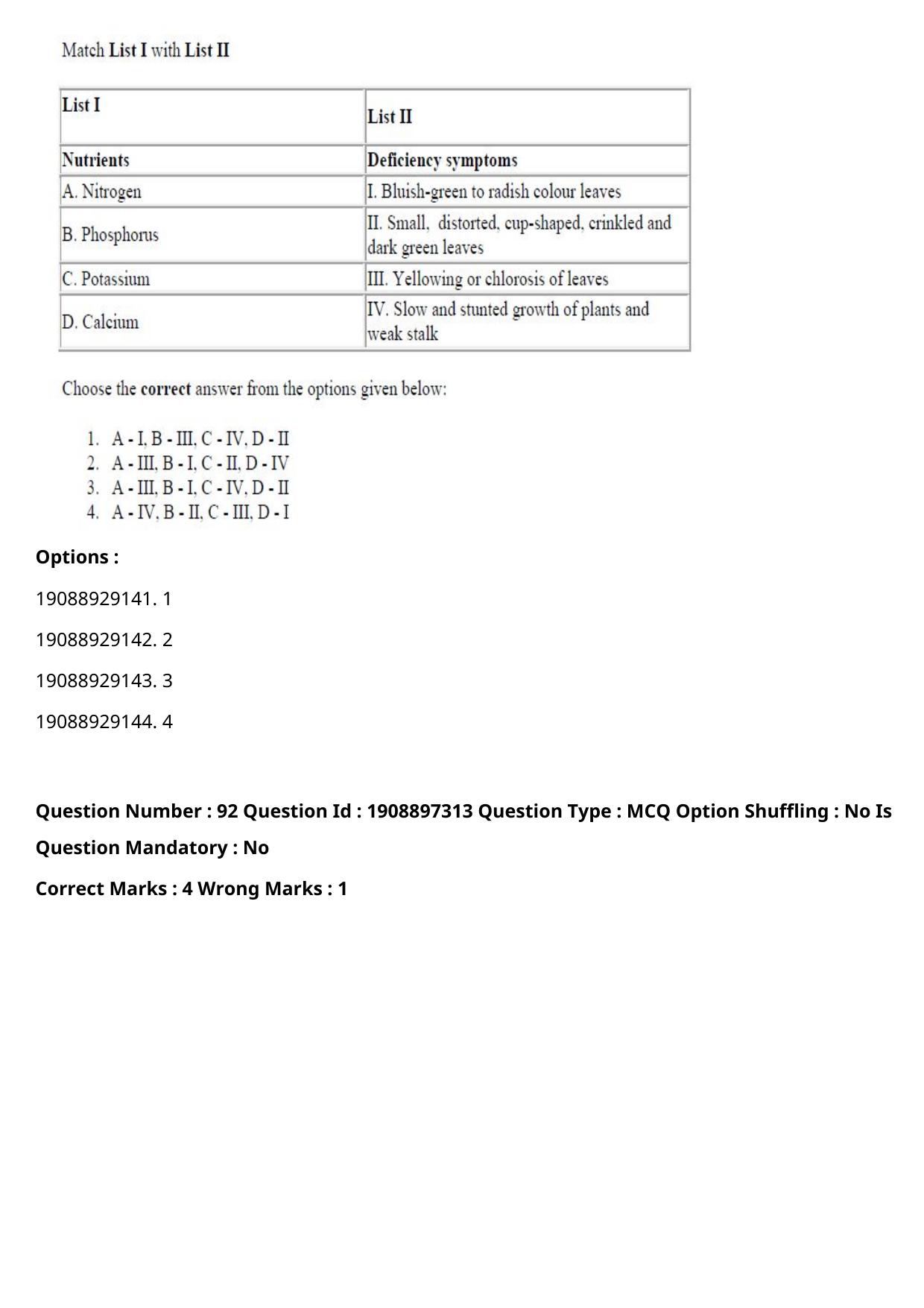 ICAR AIEEA PG 2021 HOME SCIENCE Question Paper - Page 60