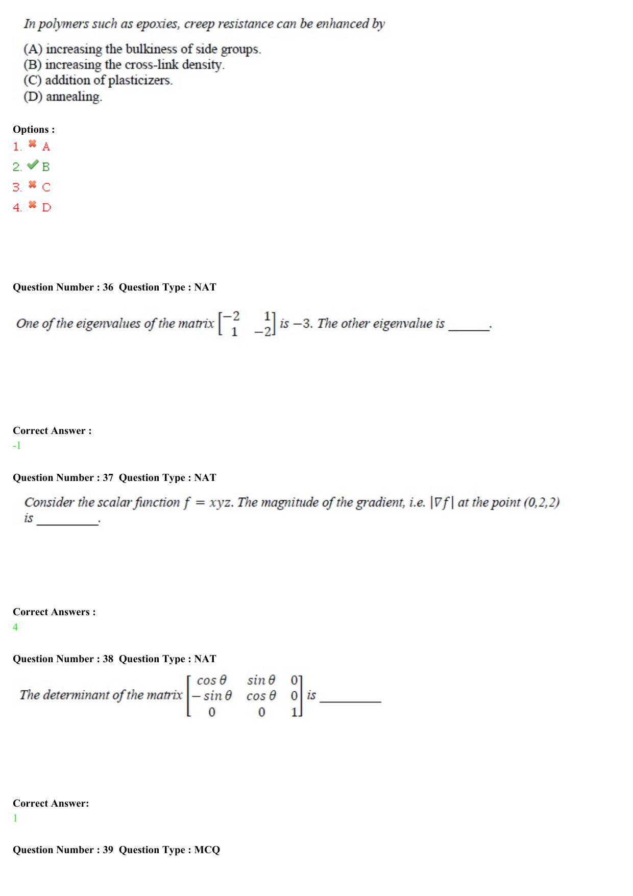 GATE 2015 Metallurgical Engineering (MT) Question Paper with Answer Key - Page 13