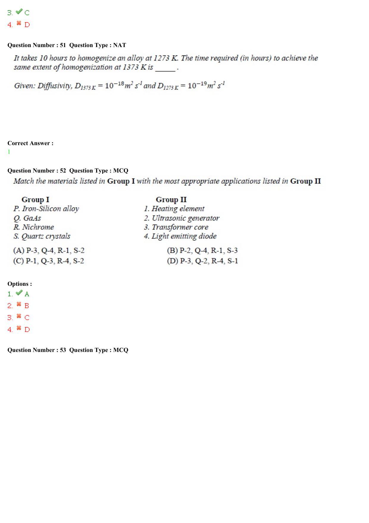 GATE 2015 Metallurgical Engineering (MT) Question Paper with Answer Key - Page 18