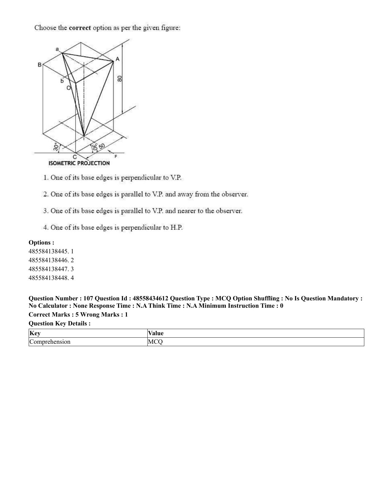 CUET 2023 English Telugu Shift 3 Question Paper - 18 June 2023 - Page 102