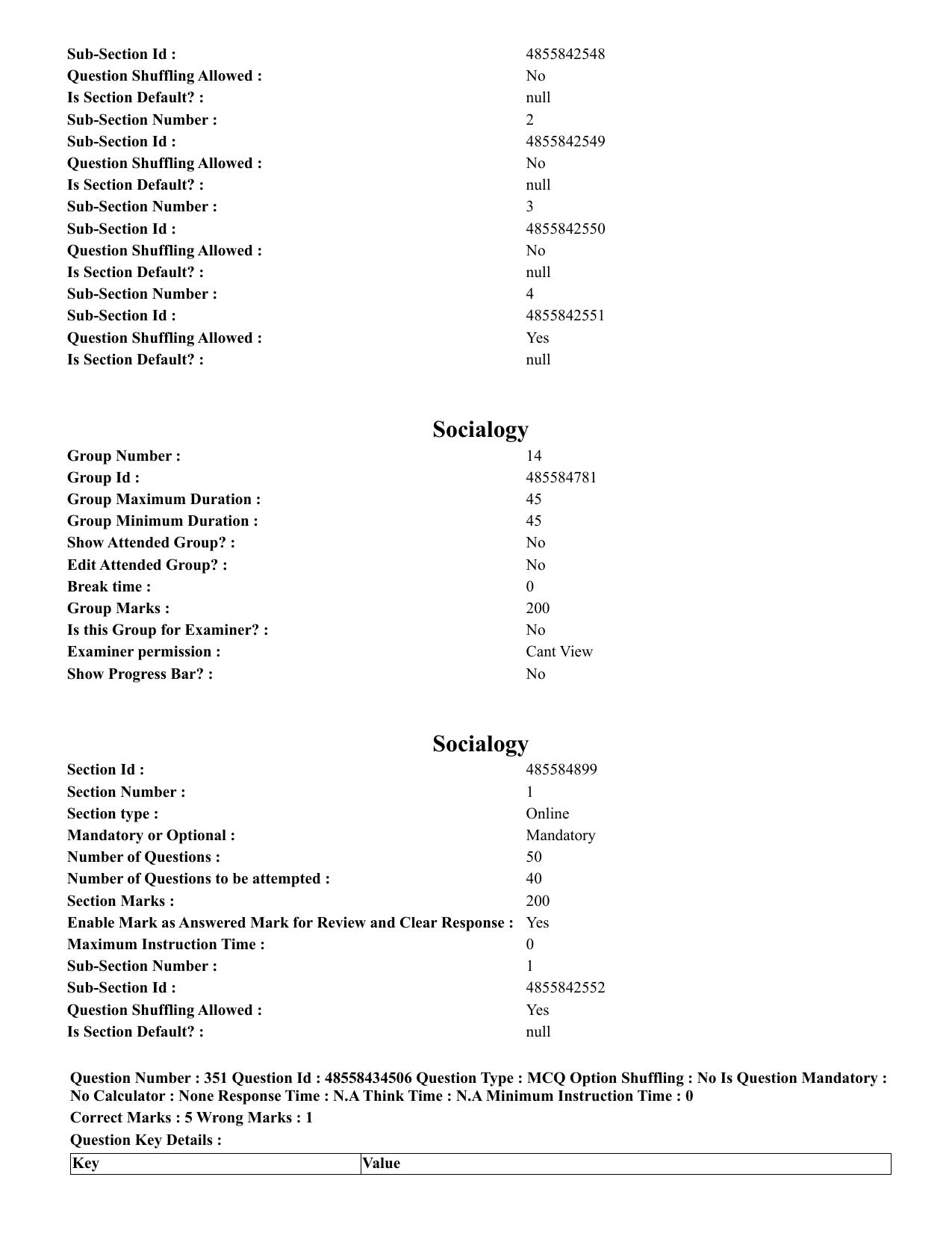 CUET 2023 English Telugu Shift 3 Question Paper - 18 June 2023 - Page 316