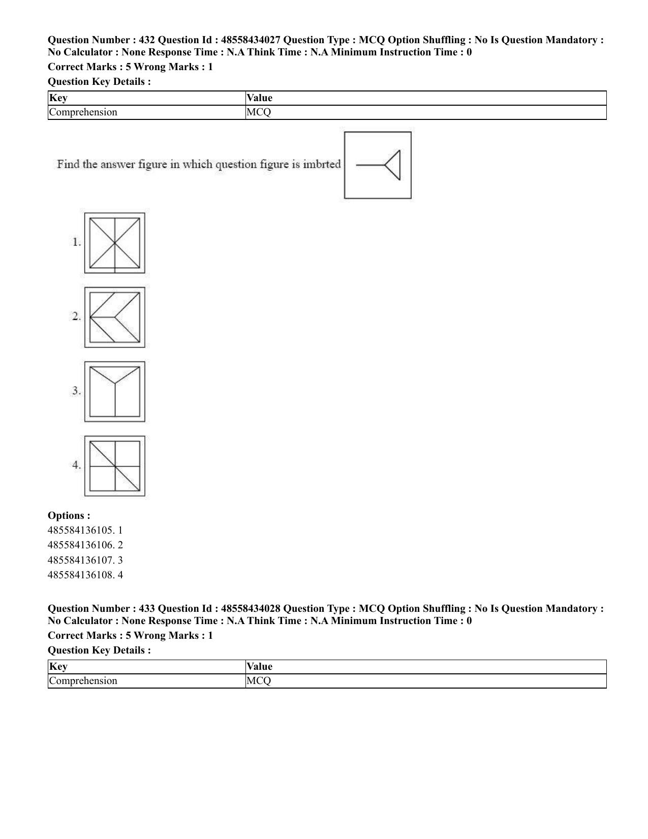 CUET 2023 English Telugu Shift 3 Question Paper - 18 June 2023 - Page 361