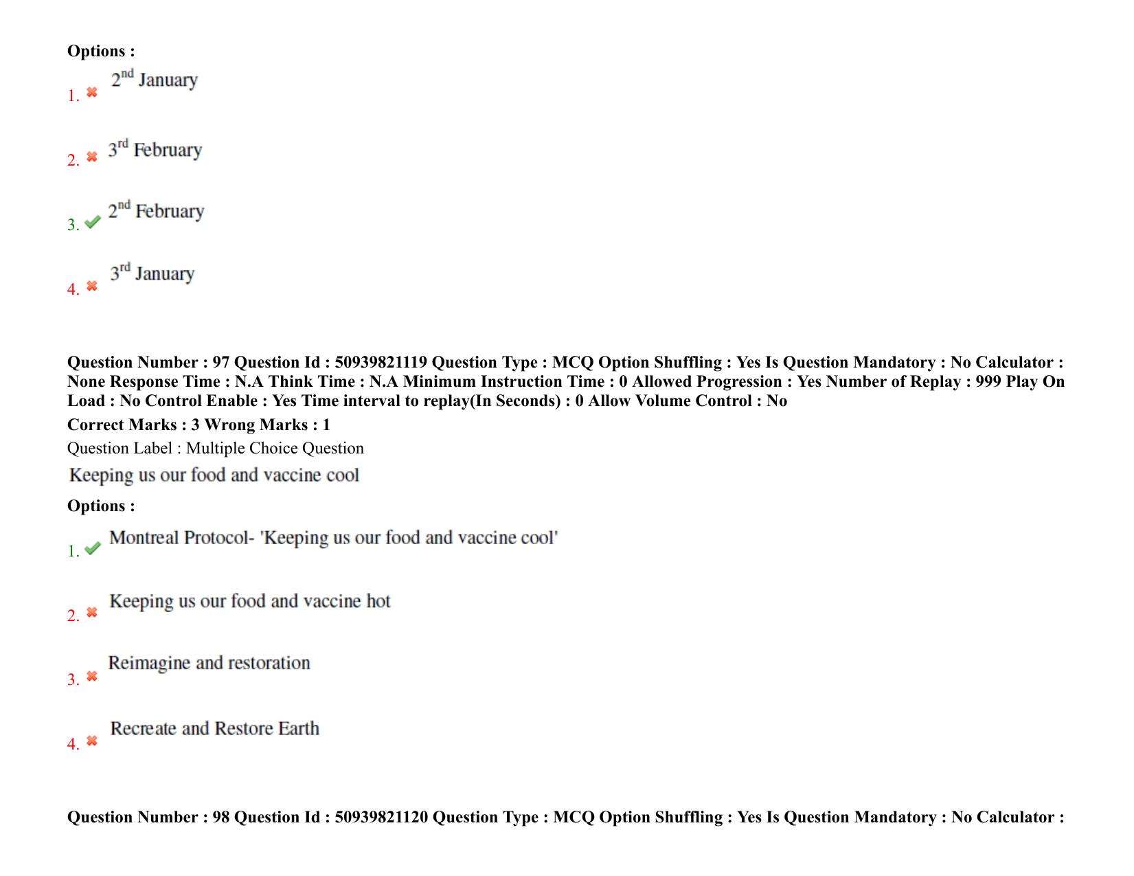 BHU RET Integrated M.Phil-Ph.D. Programme in ESD 2021 Question Pape - Page 68
