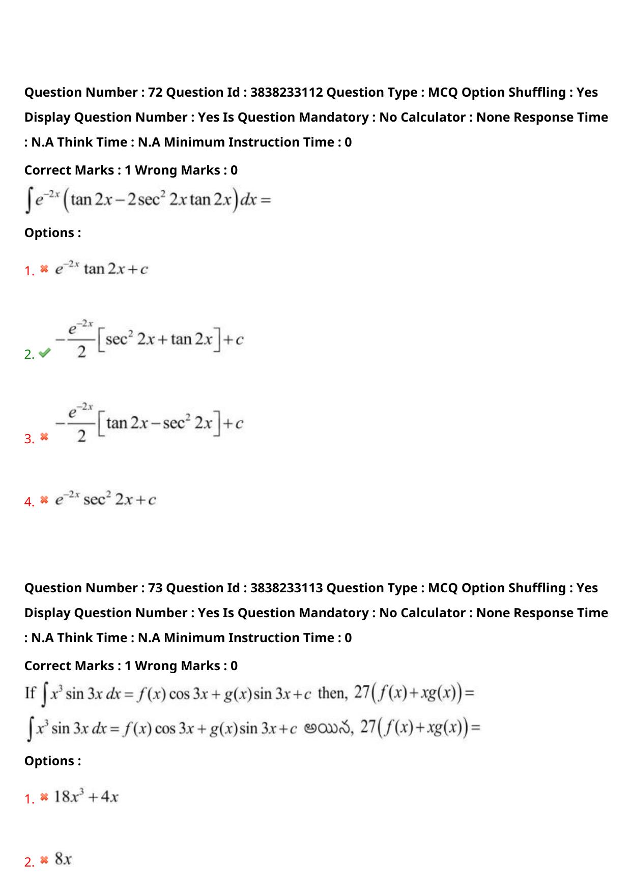 TS EAPCET 2024 Question Paper Engineering 09 May Shift 2 With Preliminary Key - Page 52