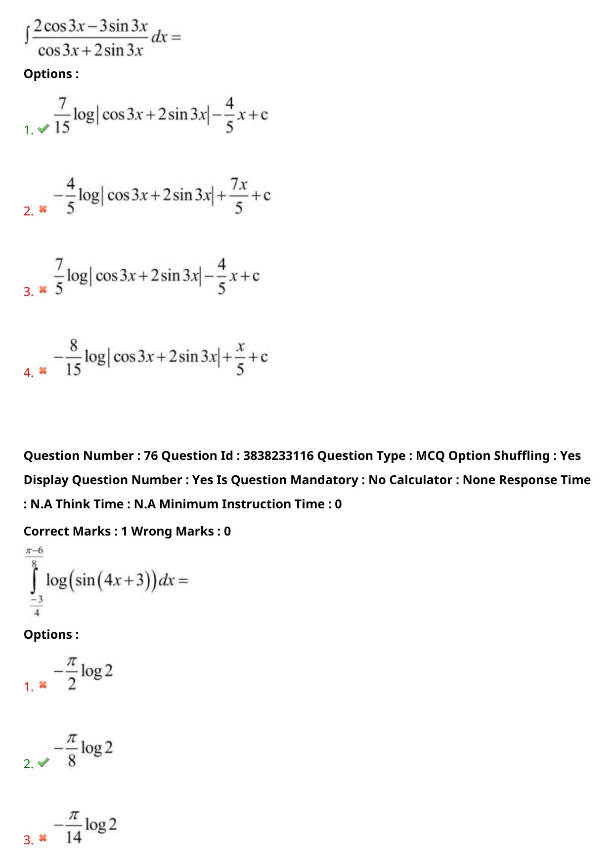 TS EAPCET 2024 Question Paper Engineering 09 May Shift 2 With Preliminary Key - Page 54
