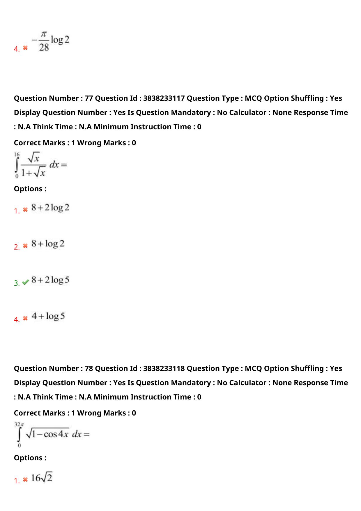 TS EAPCET 2024 Question Paper Engineering 09 May Shift 2 With Preliminary Key - Page 55