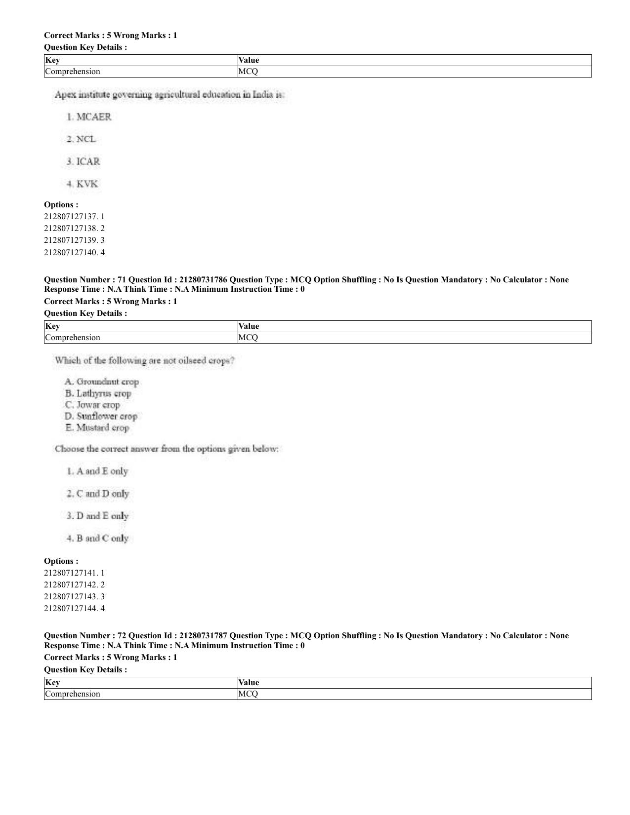 CUET 2023 English Sanskrit Shift 3 Question Papers - Page 46