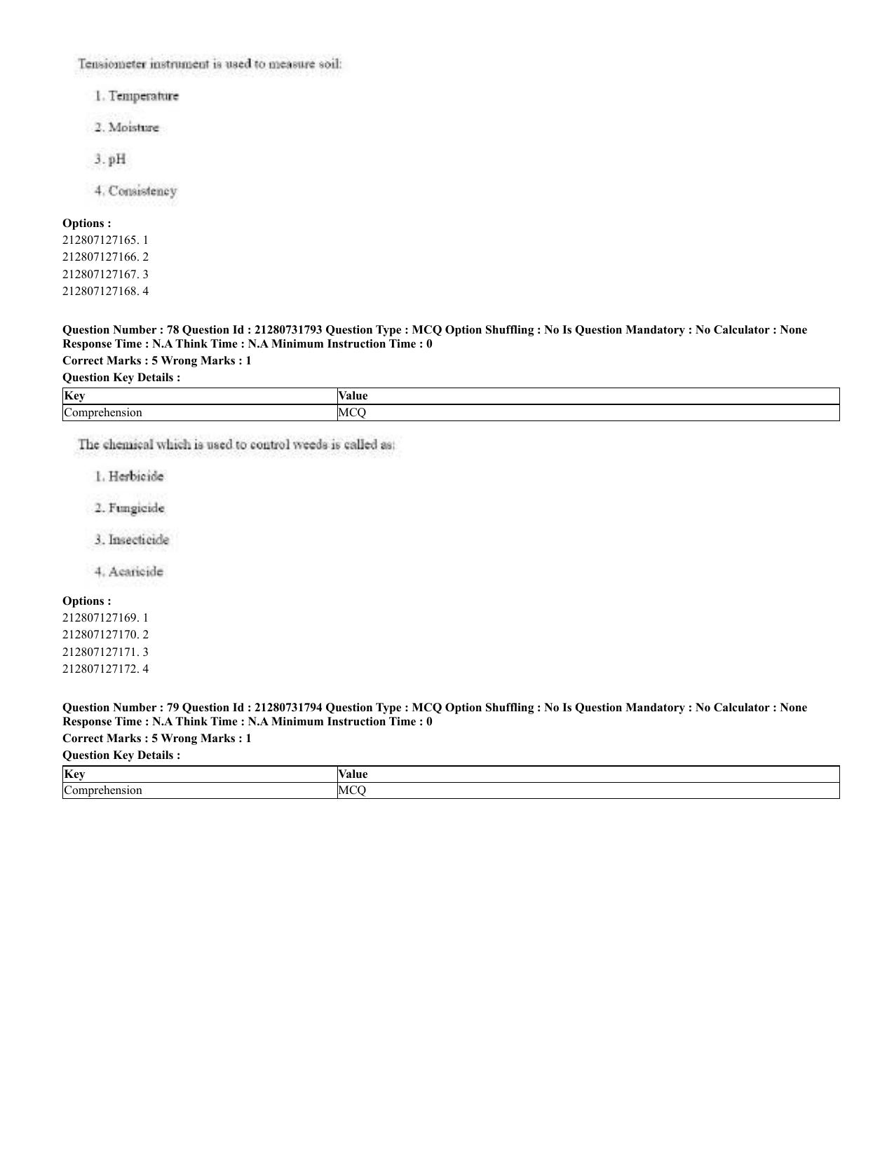 CUET 2023 English Sanskrit Shift 3 Question Papers - Page 49