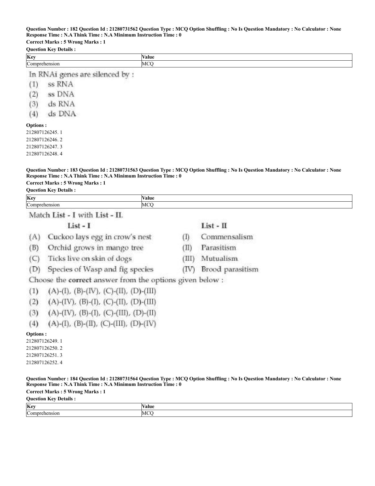 CUET 2023 English Sanskrit Shift 3 Question Papers - Page 97