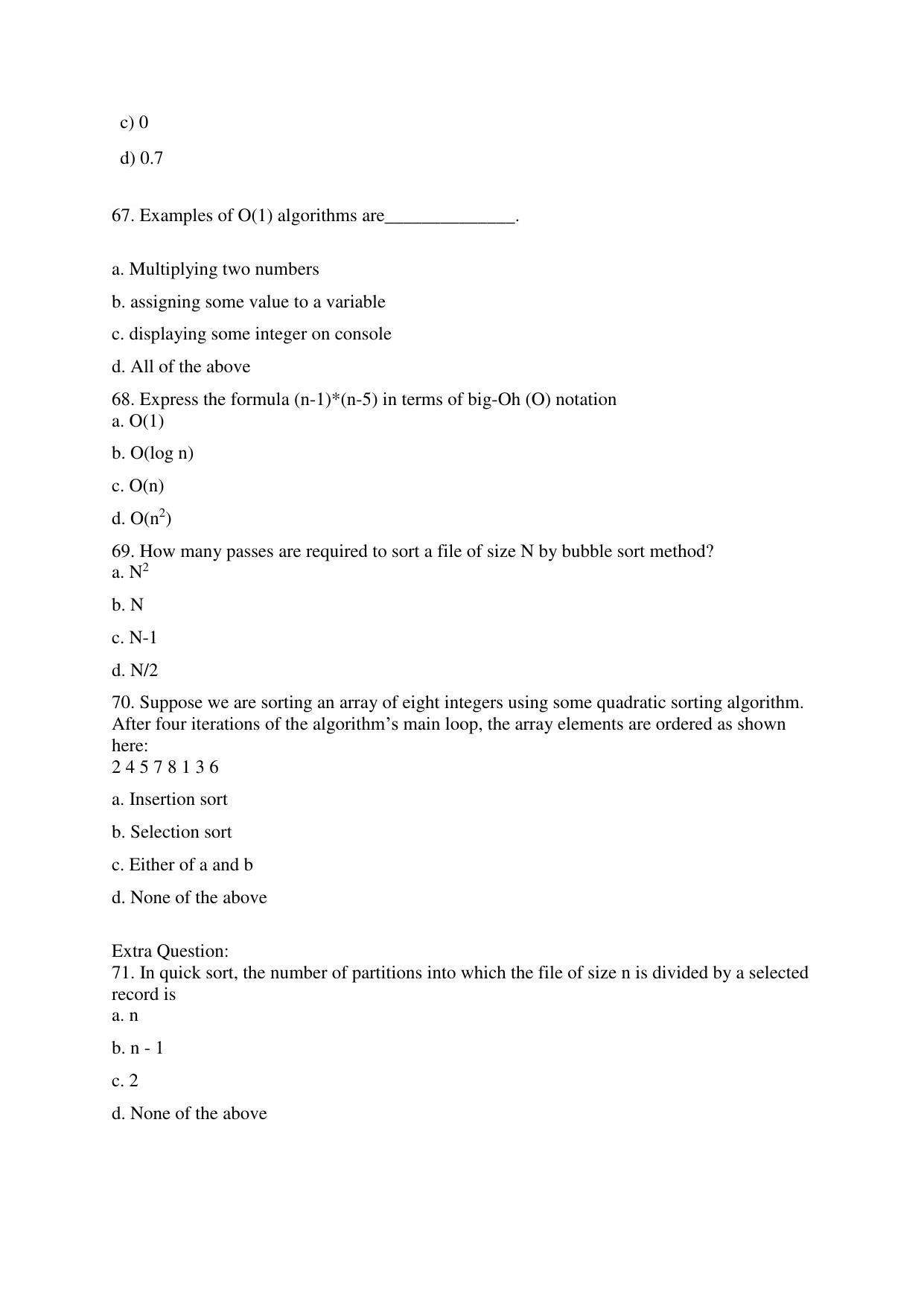 Odisha CPET COMPUTER SCIENCE SET II 2021 Question Paper - Page 11