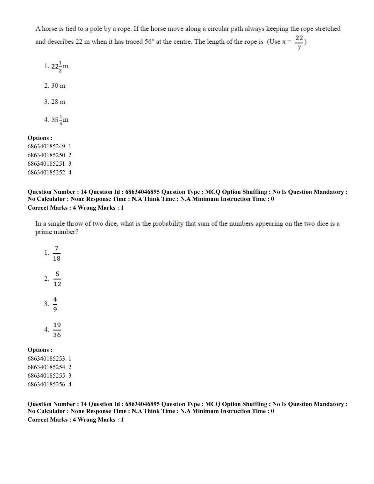 CUET PG 2023: LAQP01 – English (Eng) - Shift 2 (30-06-2023) Question Paper - Page 14