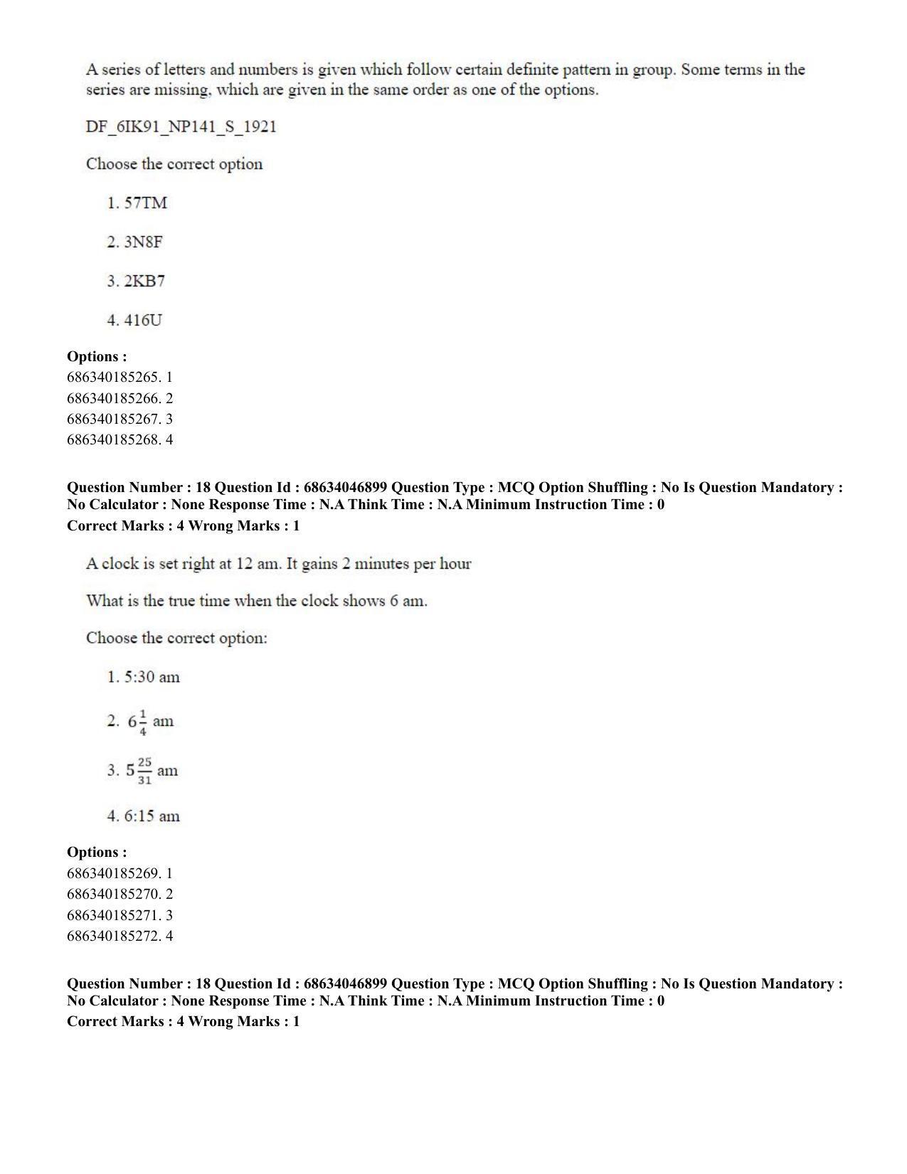 CUET PG 2023: LAQP01 – English (Eng) - Shift 2 (30-06-2023) Question Paper - Page 18