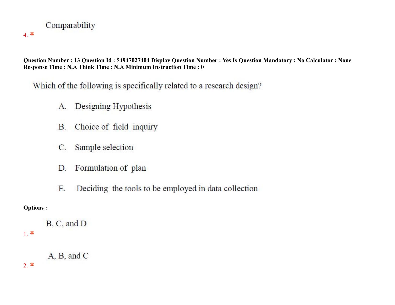 AP RCET 2022: Botany -  19-10-2022 (Wednesday) Session-I Question Paper With keys - Page 11