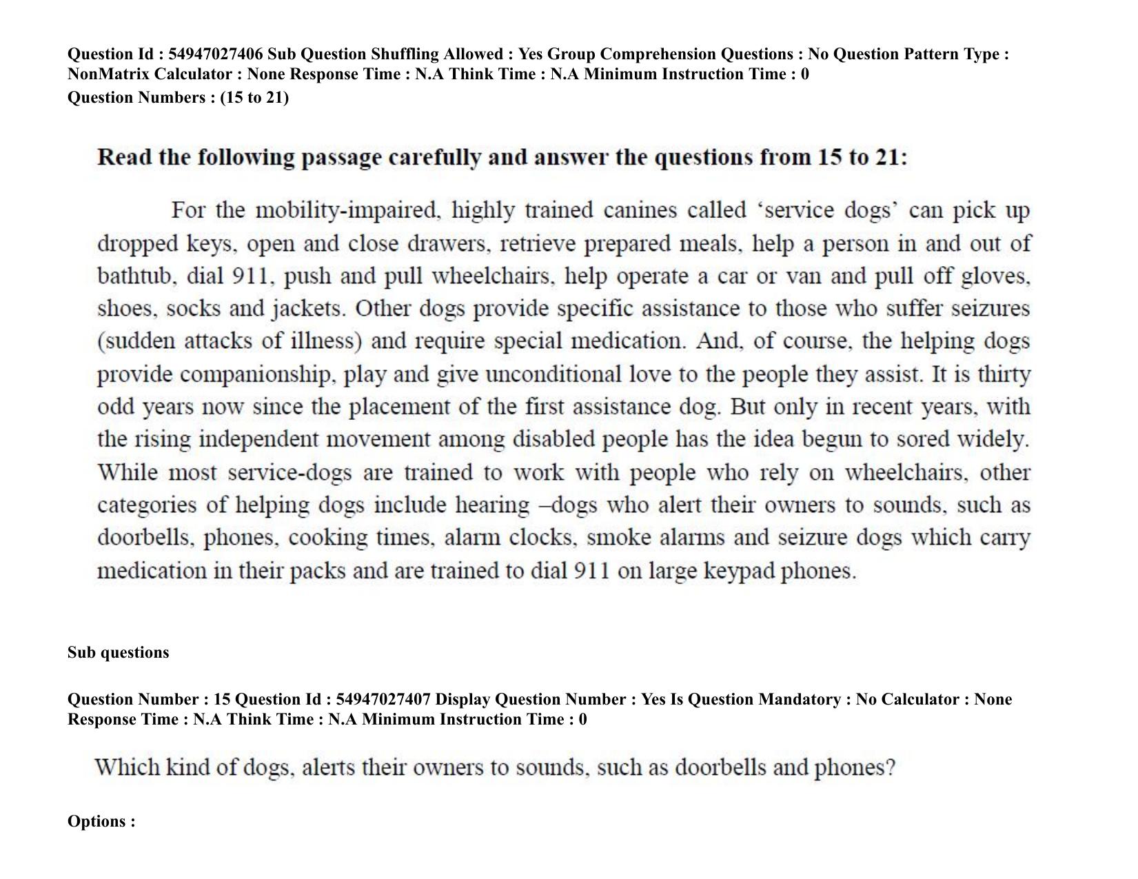AP RCET 2022: Botany -  19-10-2022 (Wednesday) Session-I Question Paper With keys - Page 13
