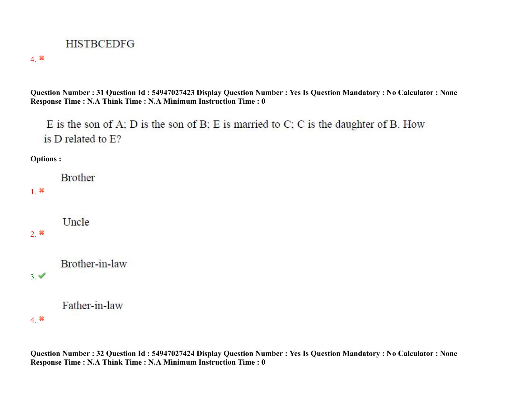 AP RCET 2022: Botany -  19-10-2022 (Wednesday) Session-I Question Paper With keys - Page 25