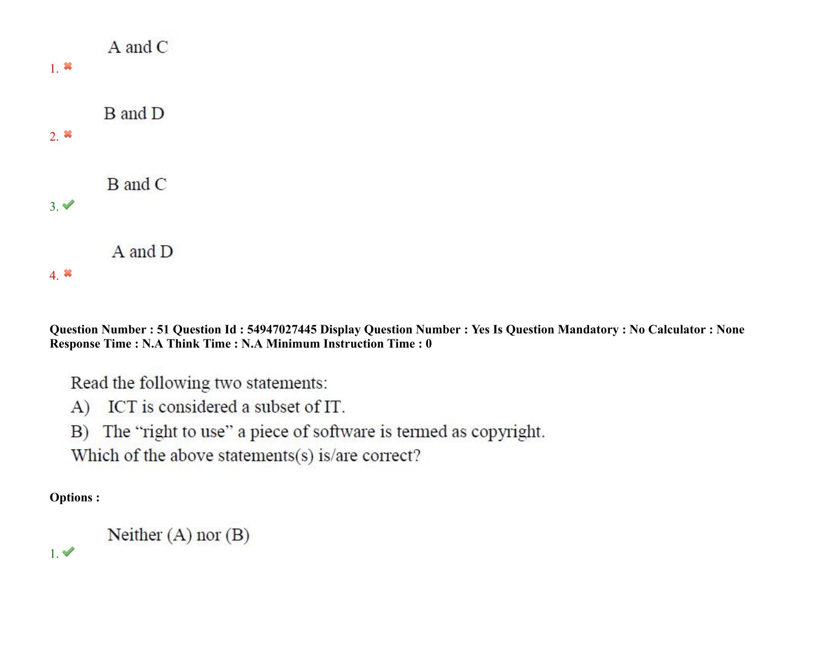 AP RCET 2022: Botany -  19-10-2022 (Wednesday) Session-I Question Paper With keys - Page 41