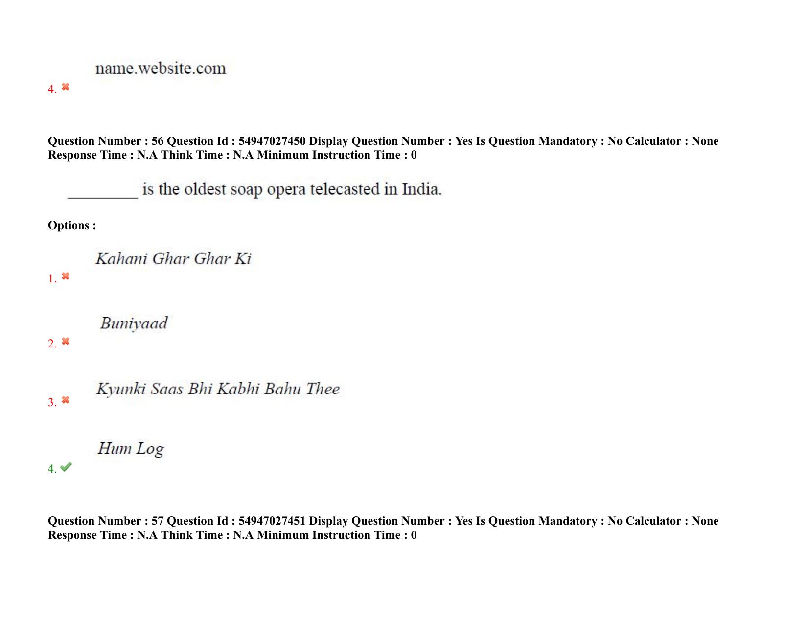 AP RCET 2022: Botany -  19-10-2022 (Wednesday) Session-I Question Paper With keys - Page 45