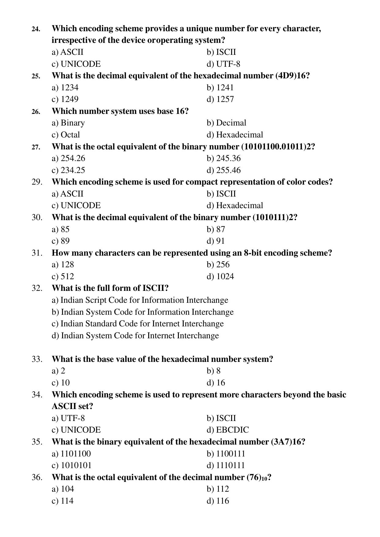 Karnataka 1st PUC Question Bank 2025 Comp Science (English Medium) - Page 15